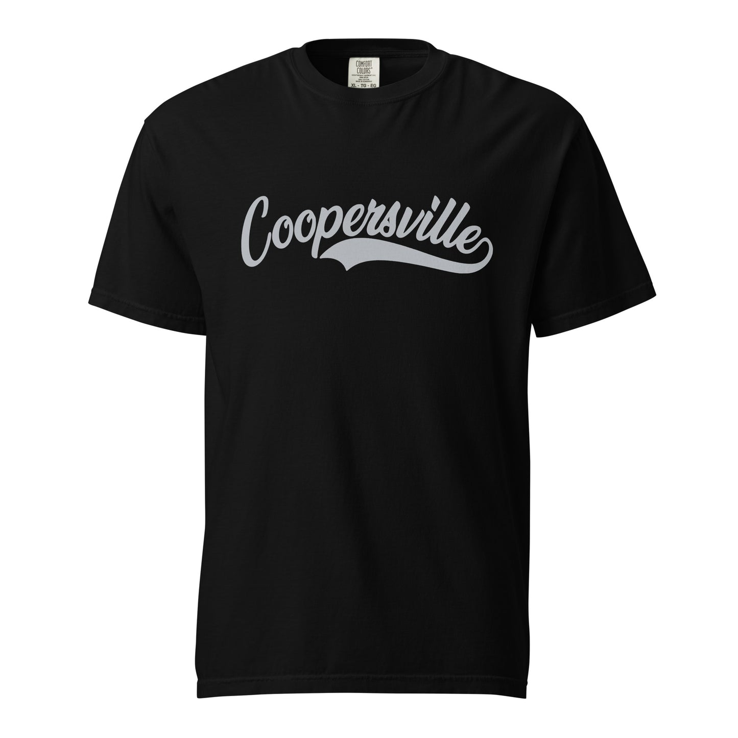 Coopersville Cool Grey Heavyweight T-Shirt