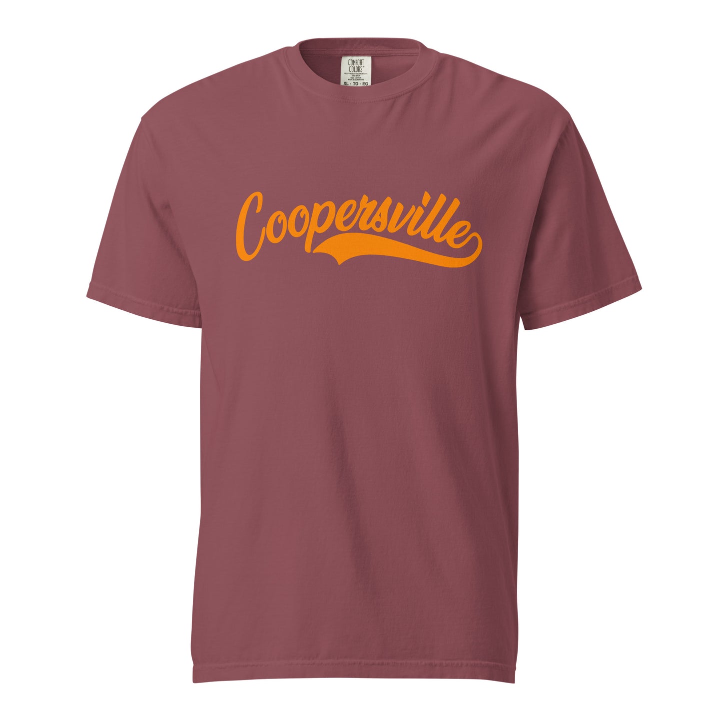 Coopersville Miami Orange Heavyweight T-Shirt