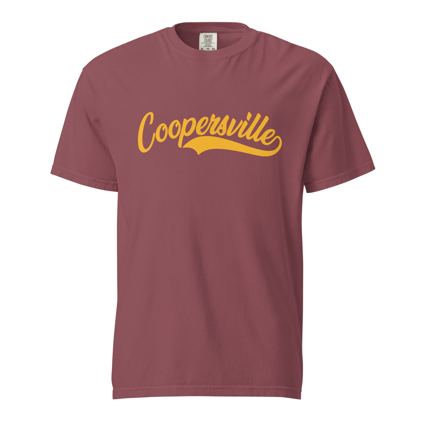 Coopersville LA Yellow Heavyweight T-Shirt