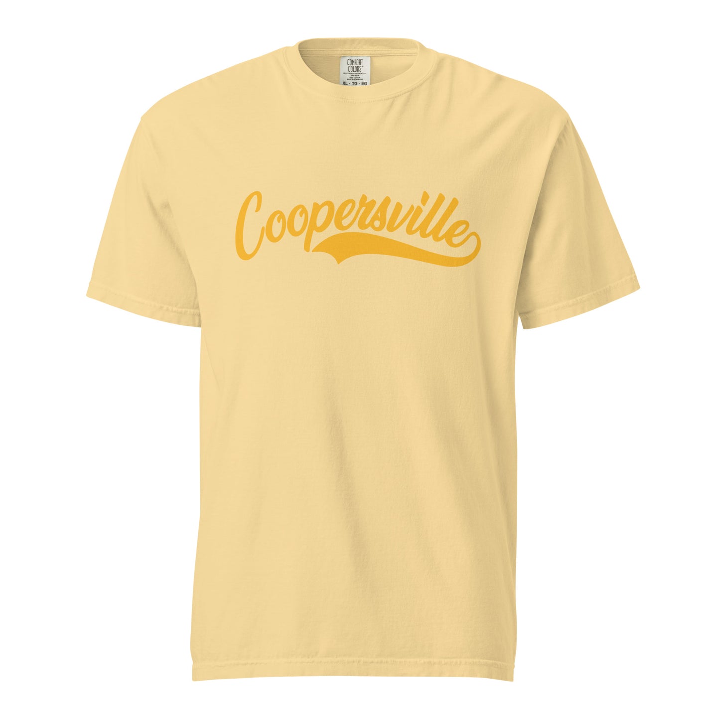 Coopersville LA Yellow Heavyweight T-Shirt