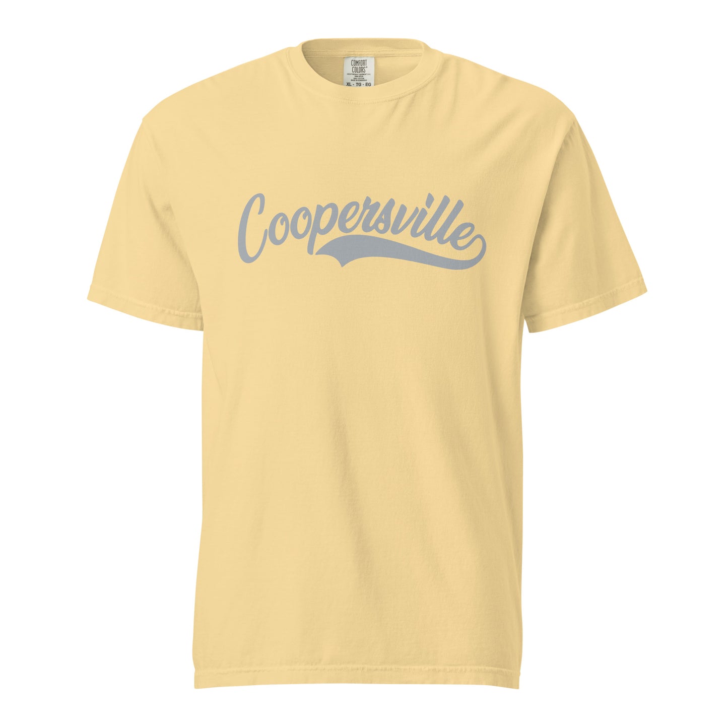Coopersville Cool Grey Heavyweight T-Shirt