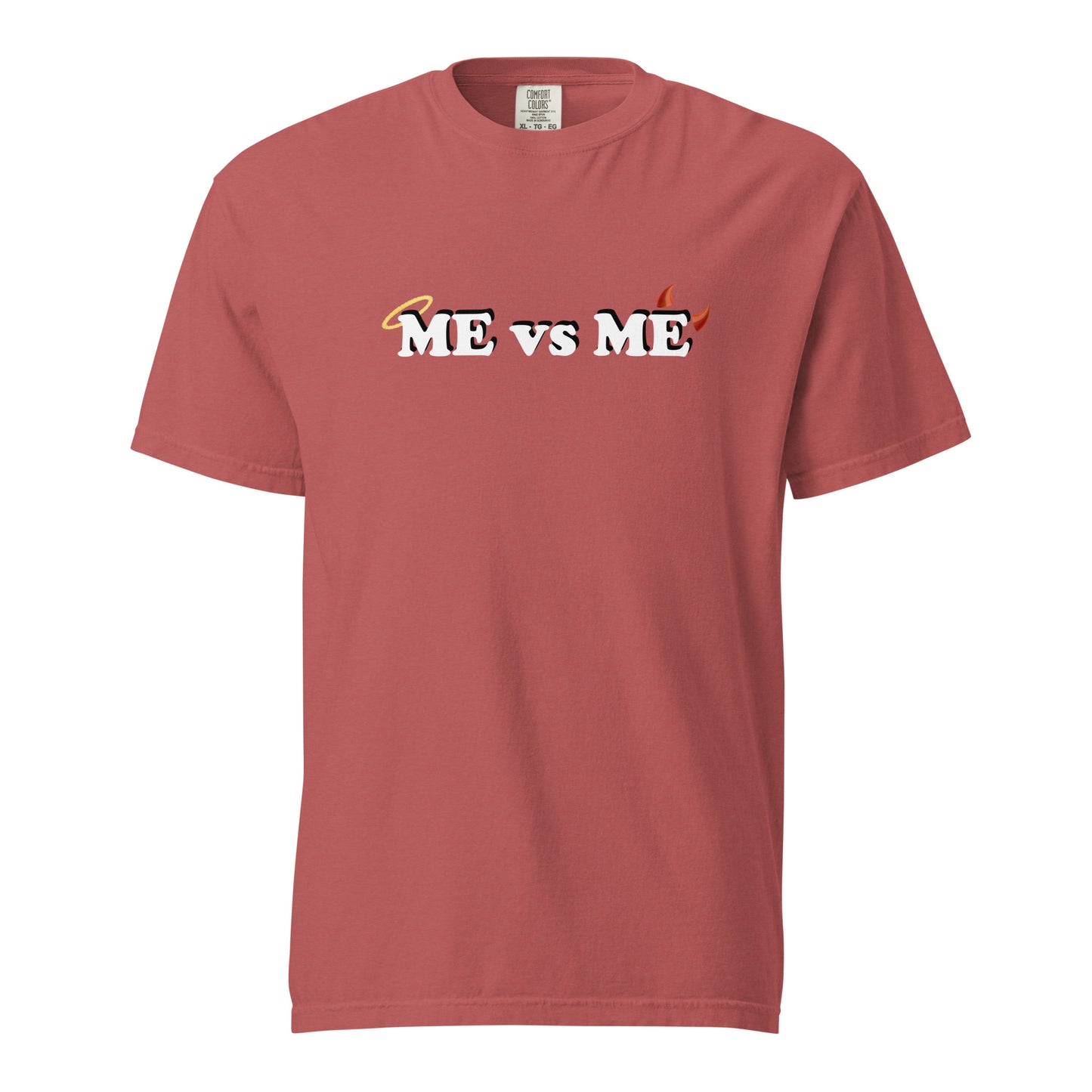 Me vs Me Heavyweight T-Shirt