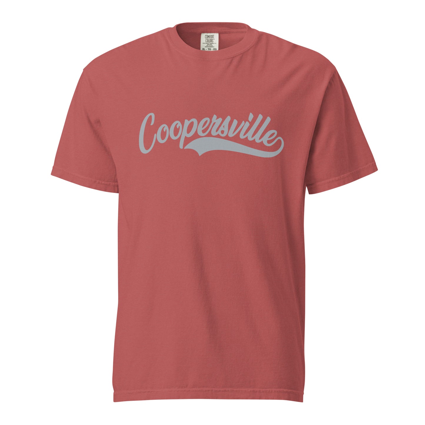 Coopersville Cool Grey Heavyweight T-Shirt