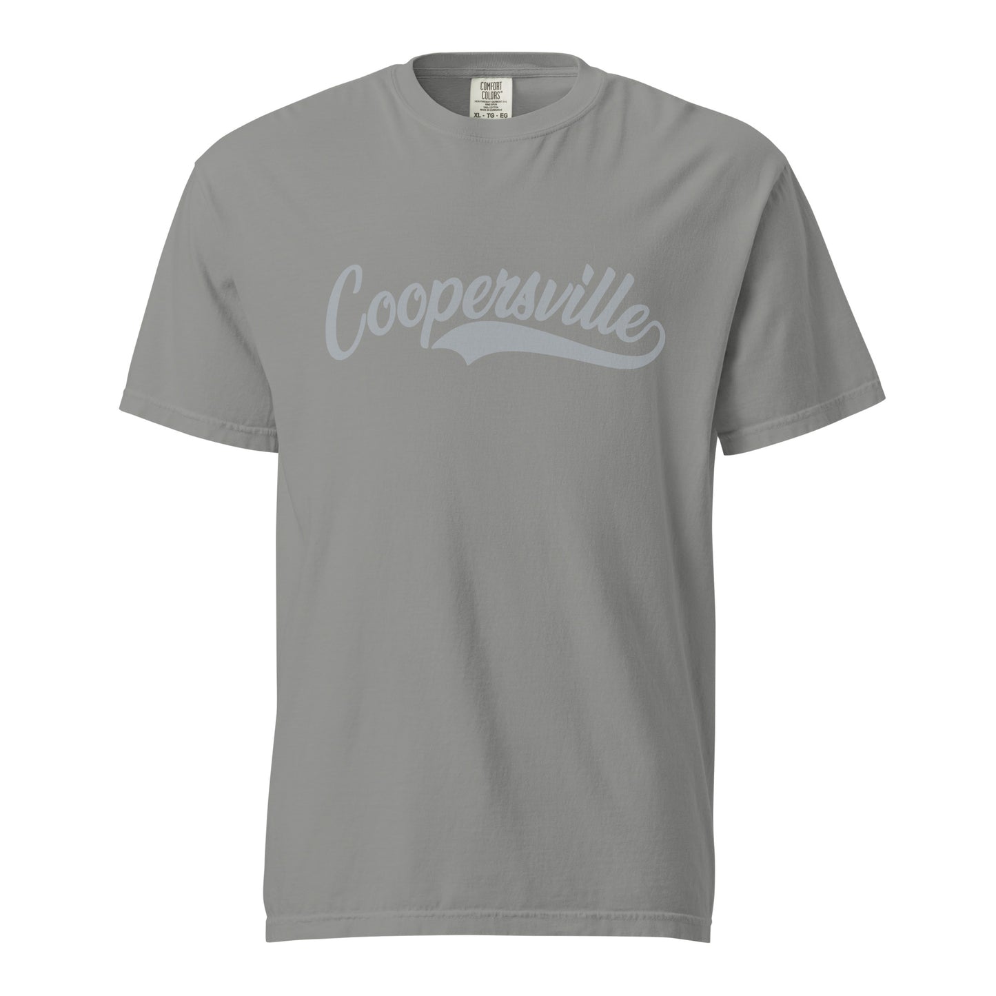 Coopersville Cool Grey Heavyweight T-Shirt