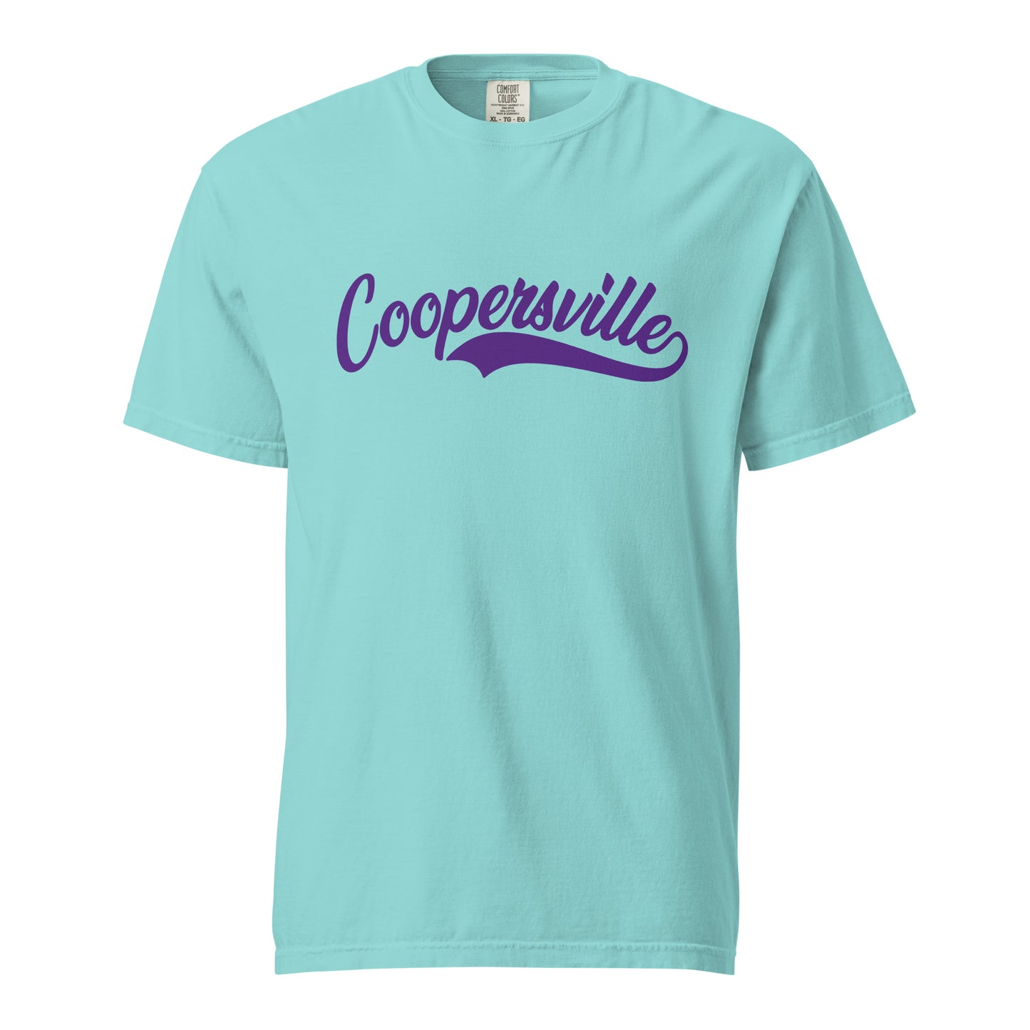 Coopersville LA Purple Heavyweight T-Shirt