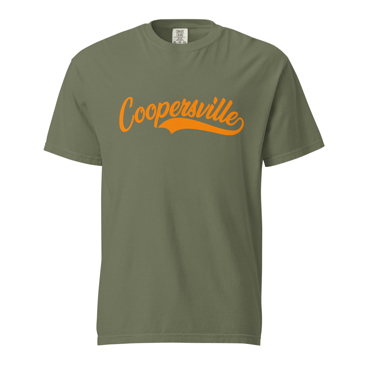 Coopersville Miami Orange Heavyweight T-Shirt