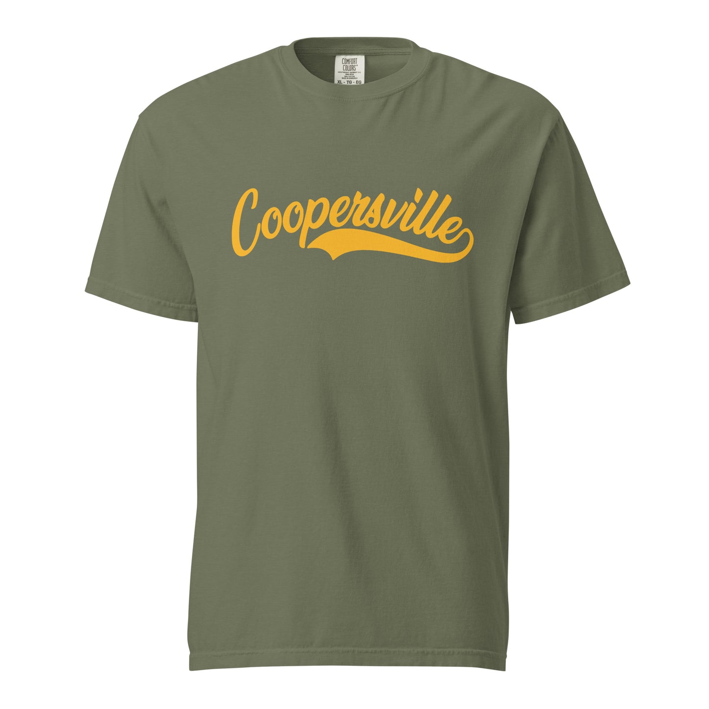 Coopersville LA Yellow Heavyweight T-Shirt
