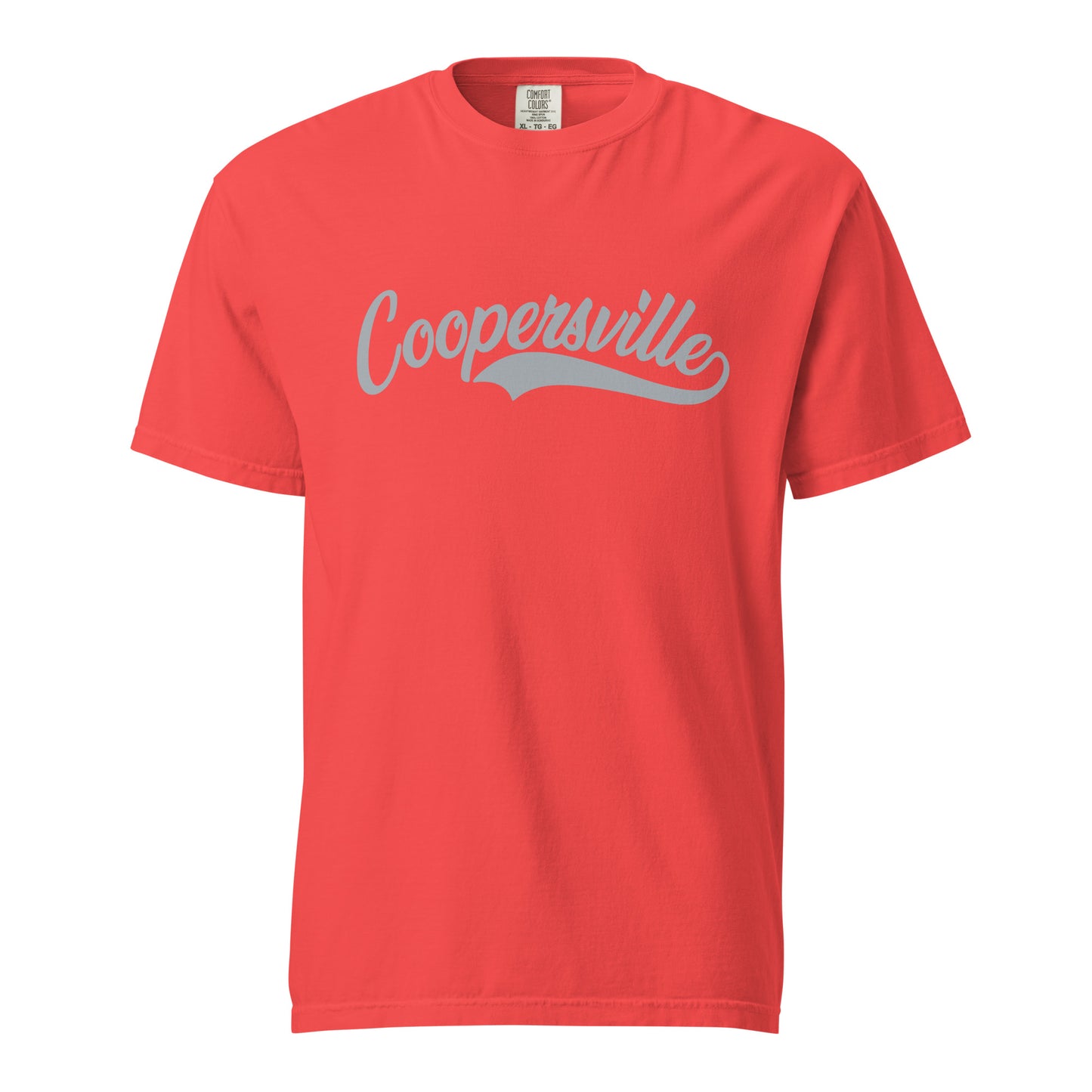 Coopersville Cool Grey Heavyweight T-Shirt