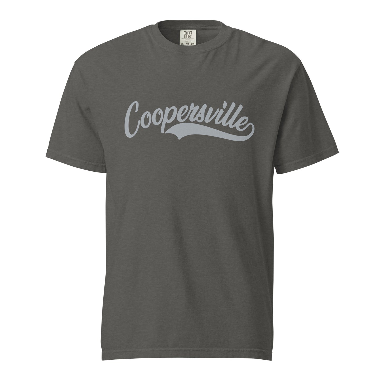 Coopersville Cool Grey Heavyweight T-Shirt