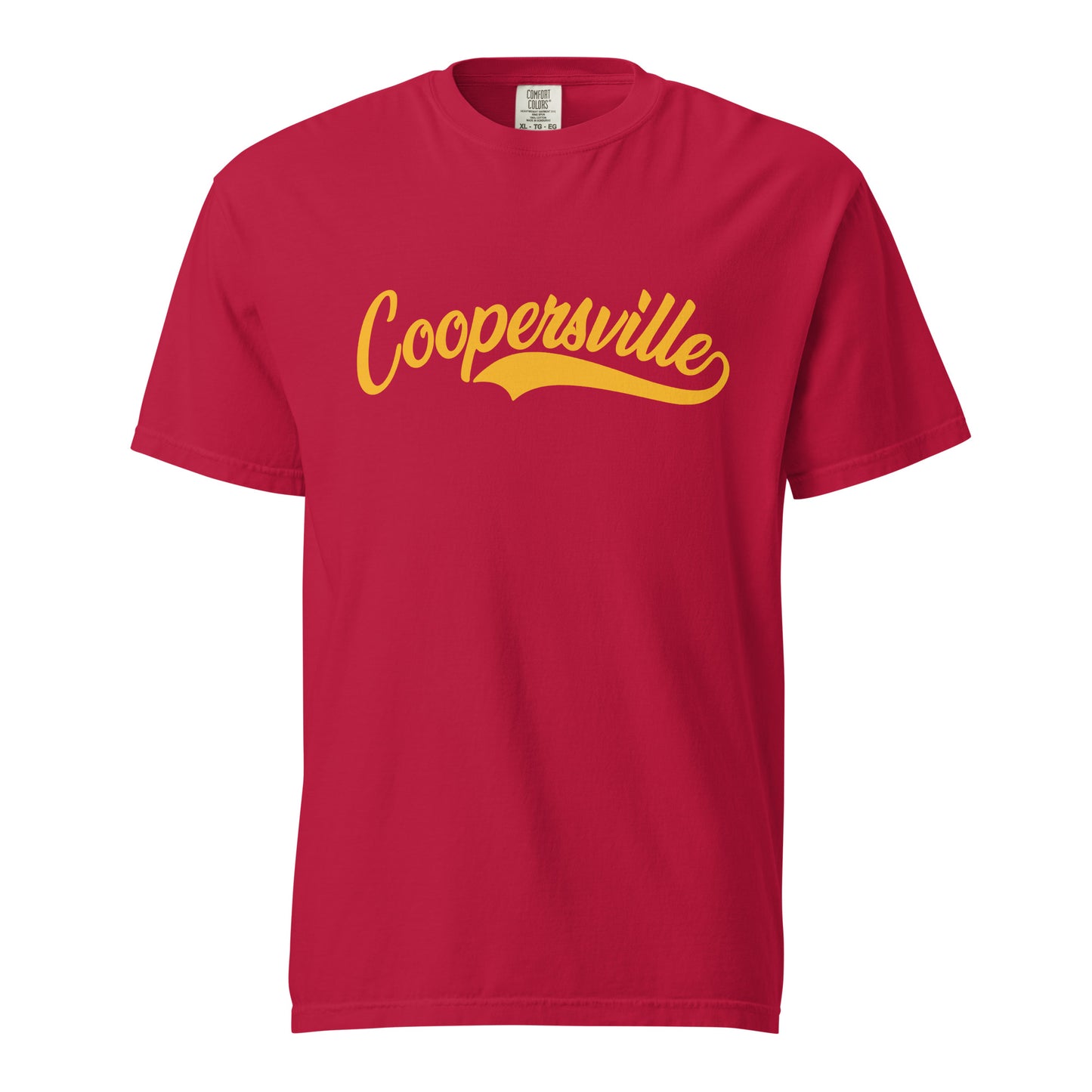 Coopersville LA Yellow Heavyweight T-Shirt