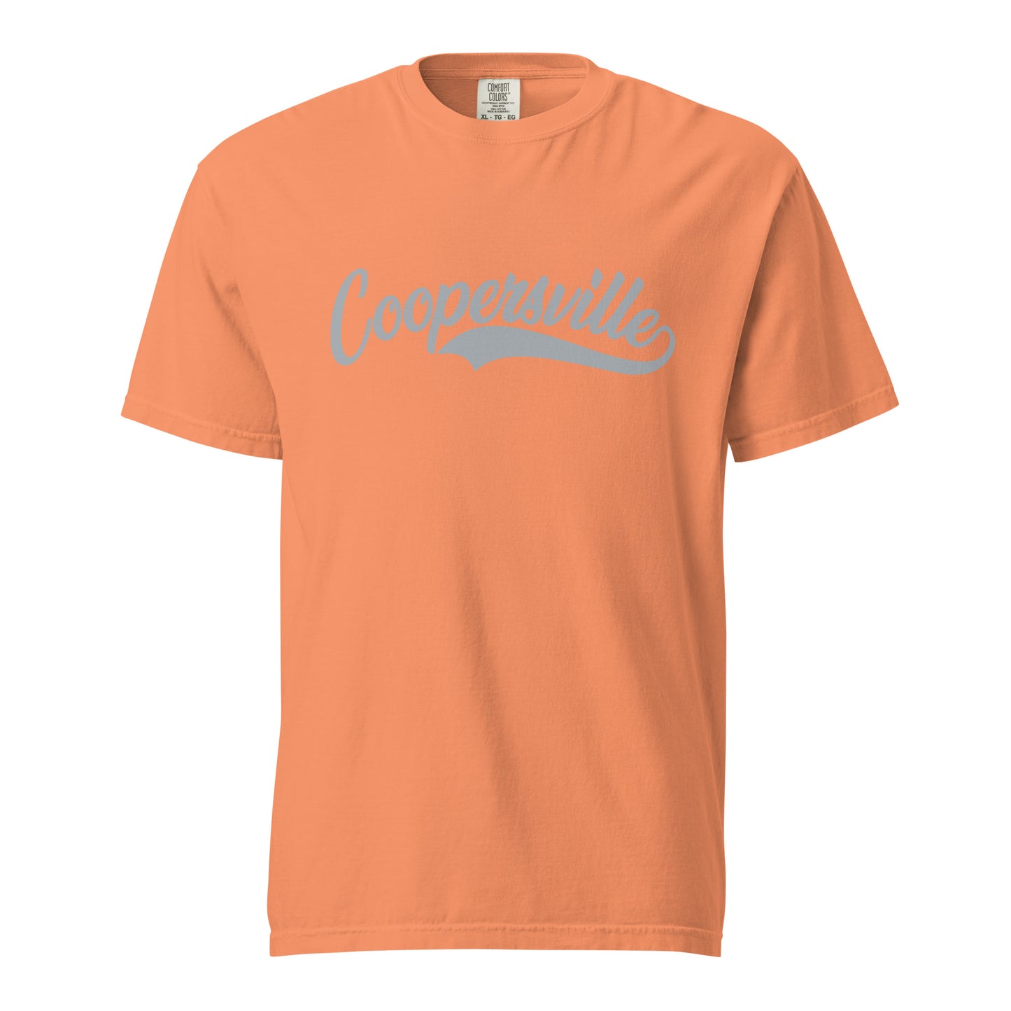 Coopersville Cool Grey Heavyweight T-Shirt