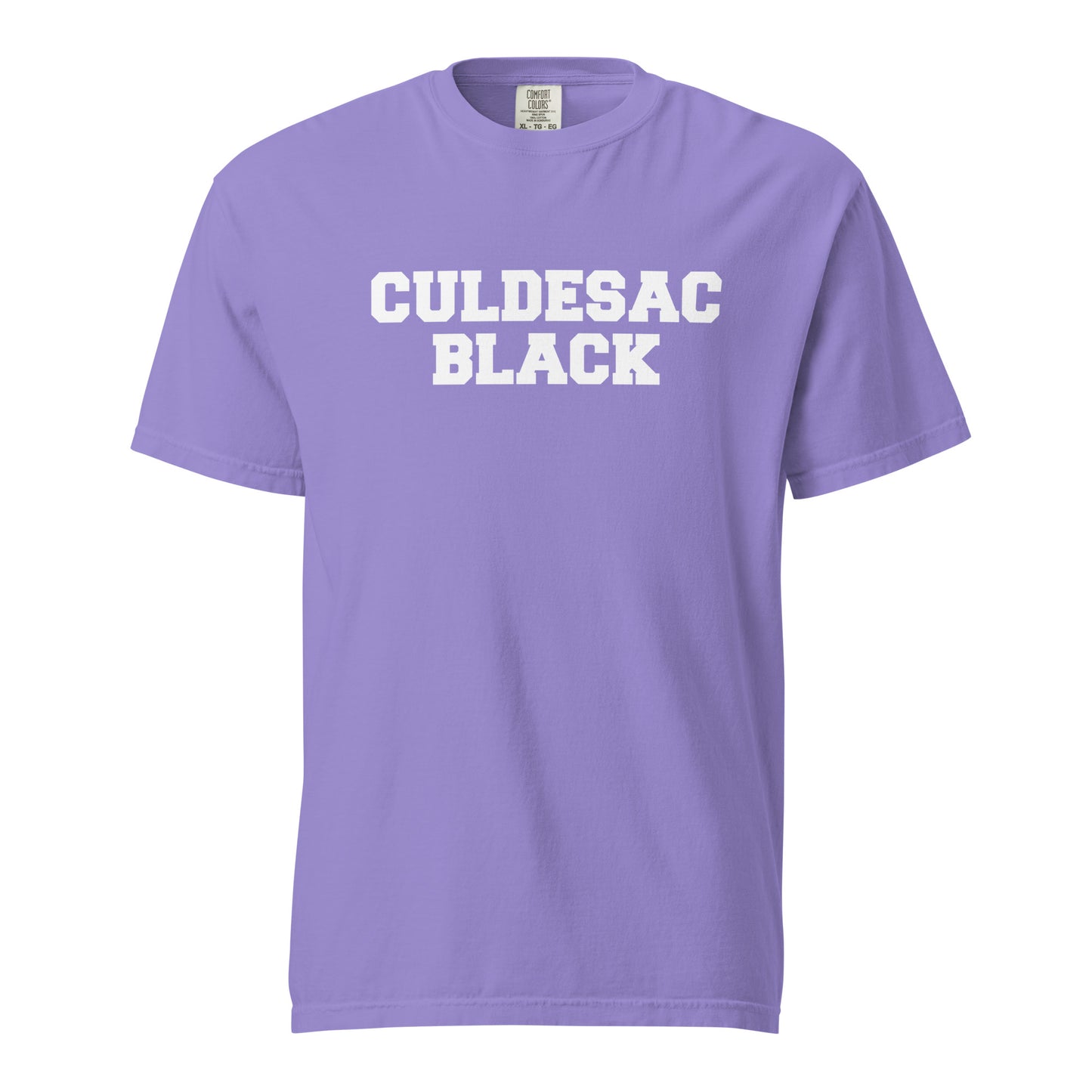 Culdesac Black Heavyweight T-Shirt