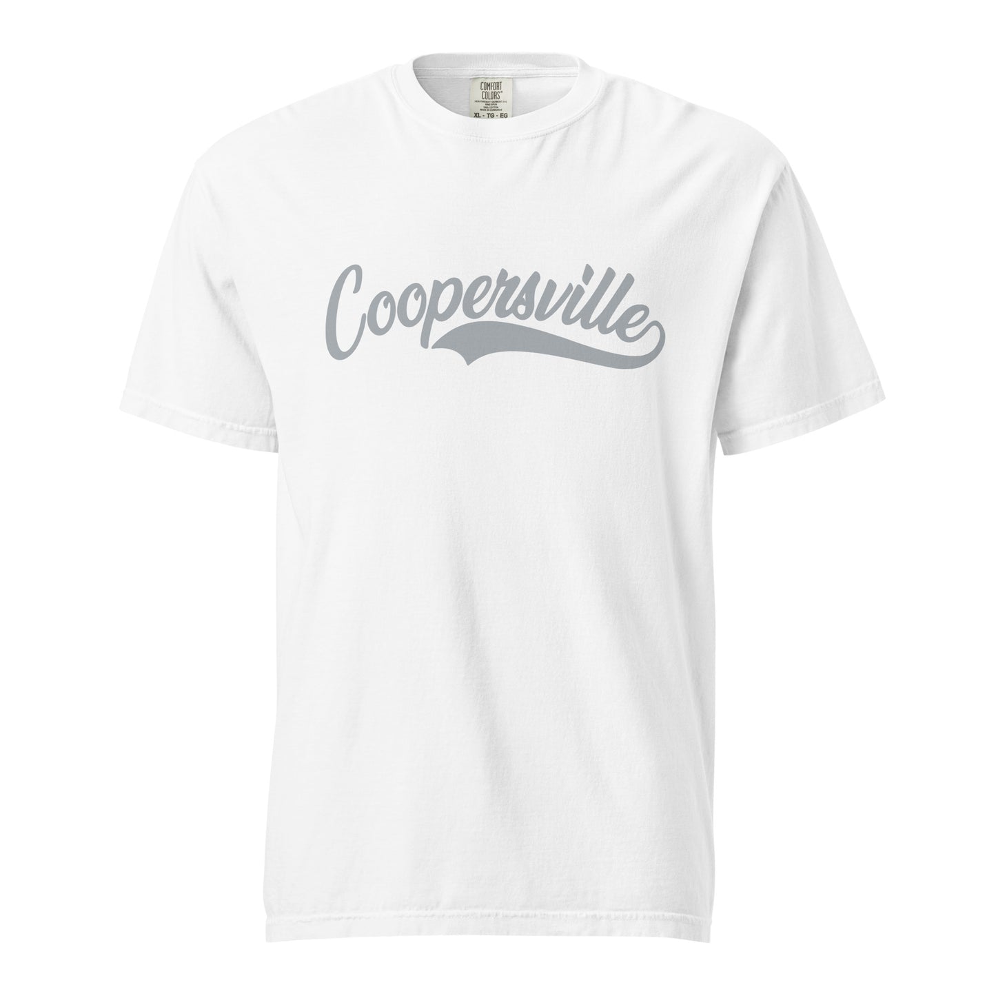 Coopersville Cool Grey Heavyweight T-Shirt
