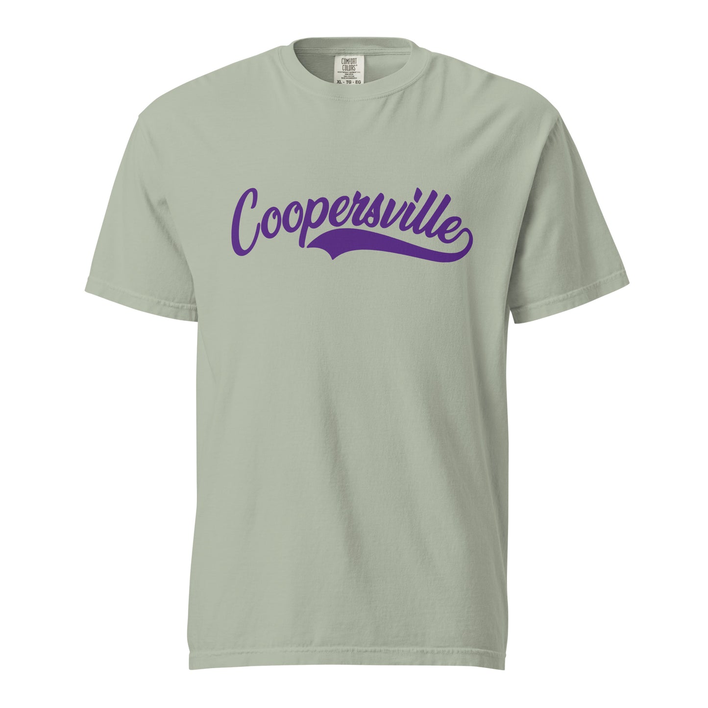 Coopersville LA Purple Heavyweight T-Shirt