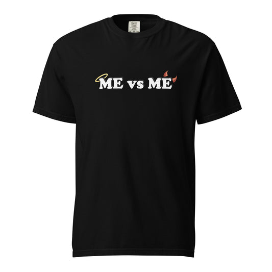 Me vs Me Heavyweight T-Shirt