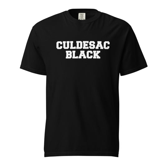 Culdesac Black Heavyweight T-Shirt