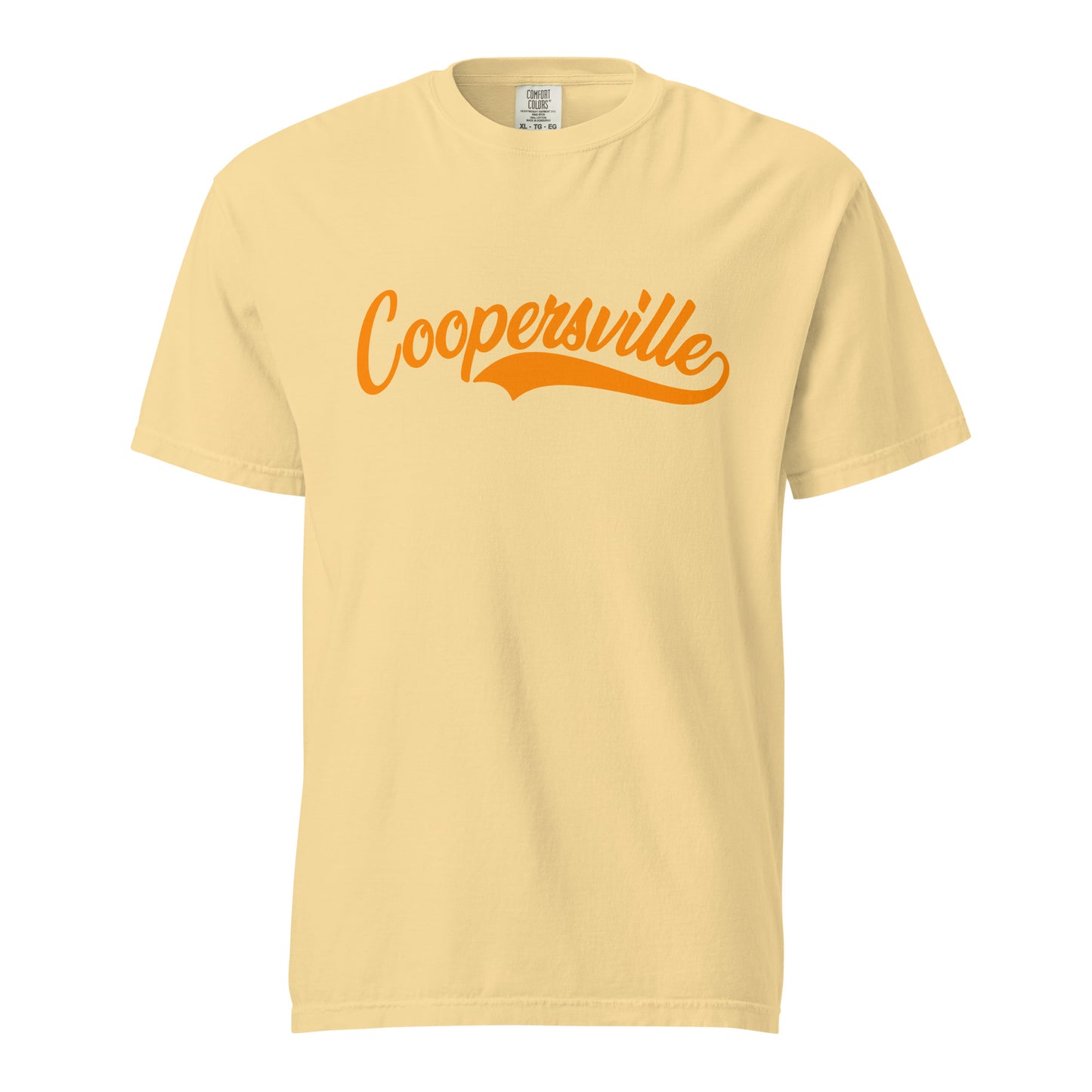 Coopersville Miami Orange Heavyweight T-Shirt