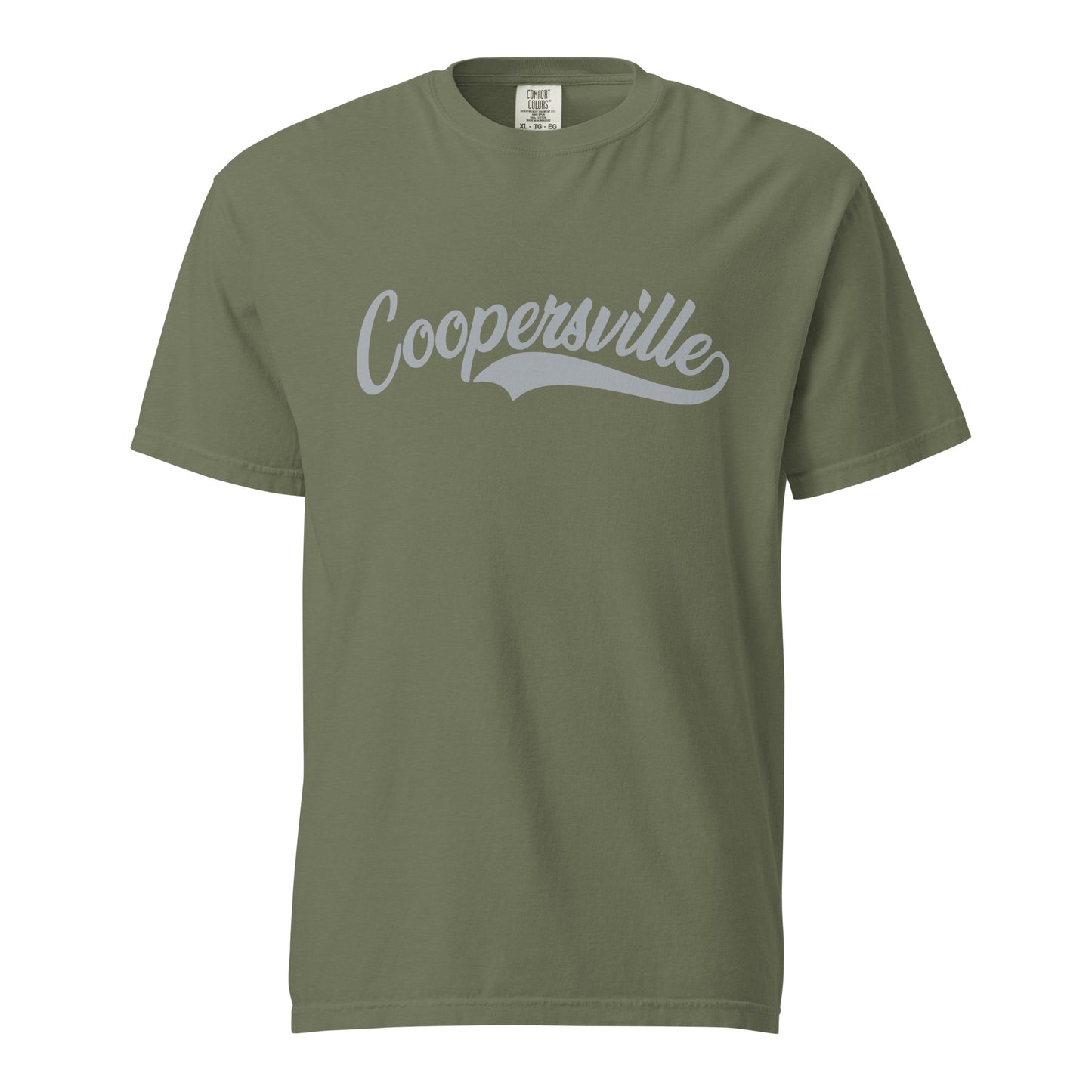Coopersville Cool Grey Heavyweight T-Shirt