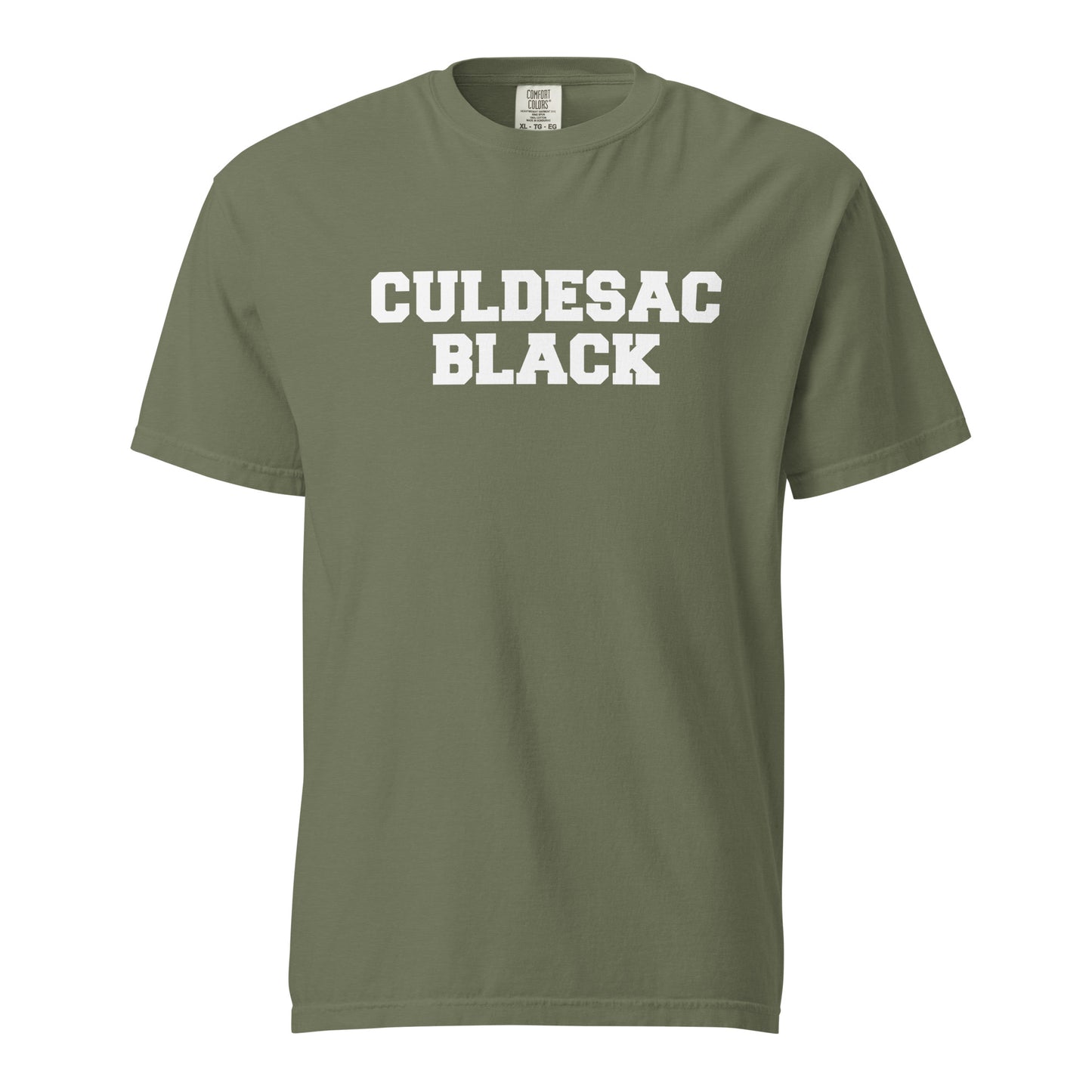 Culdesac Black Heavyweight T-Shirt