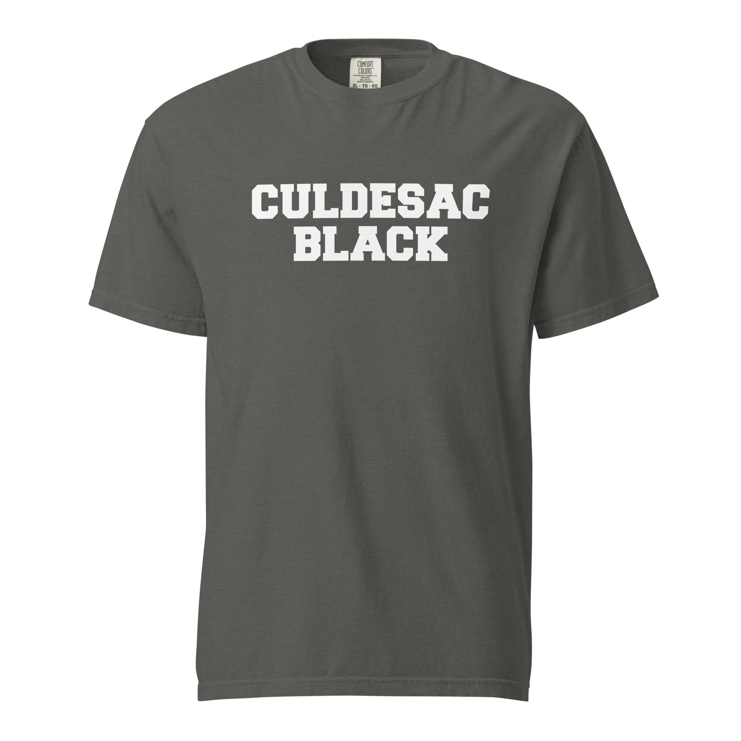 Culdesac Black Heavyweight T-Shirt