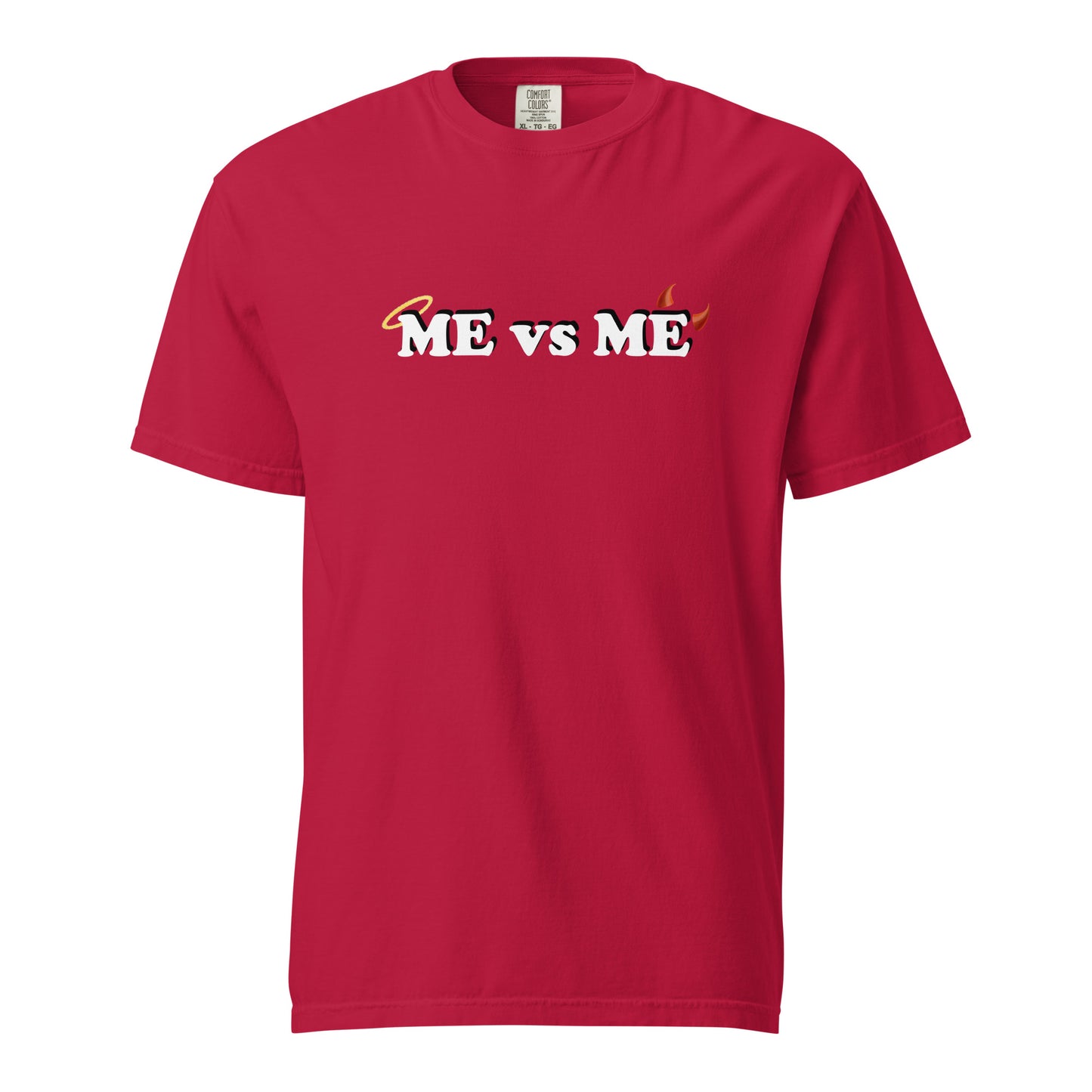 Me vs Me Heavyweight T-Shirt