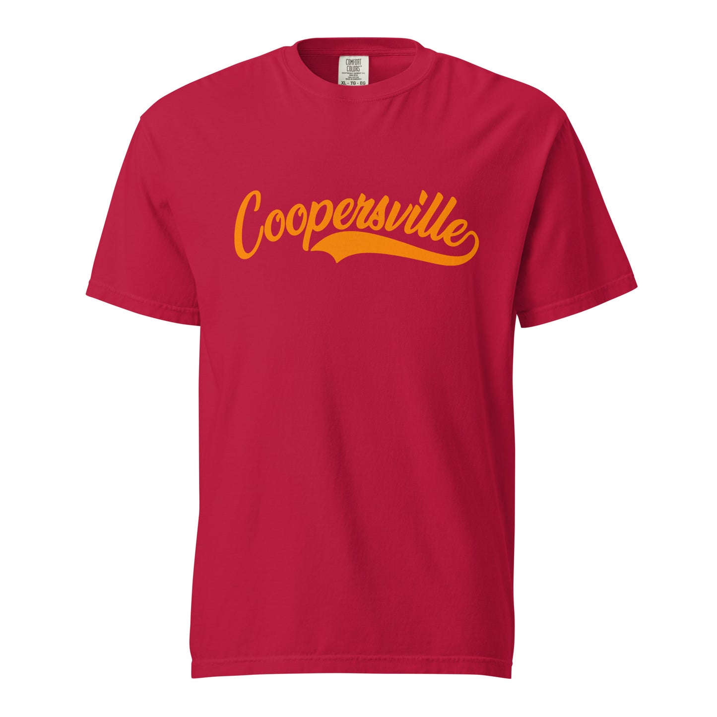 Coopersville Miami Orange Heavyweight T-Shirt