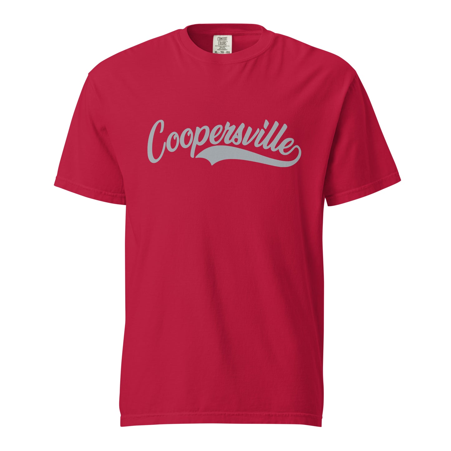 Coopersville Cool Grey Heavyweight T-Shirt